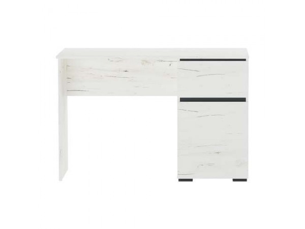 Стол письменный 1С1Я "ГРЕТТА" Крафт белый - Антрацит