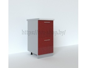 Шкаф нижний с двумя ящиками СК2 400