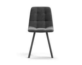 Стул НОРД Velutto серый, черный