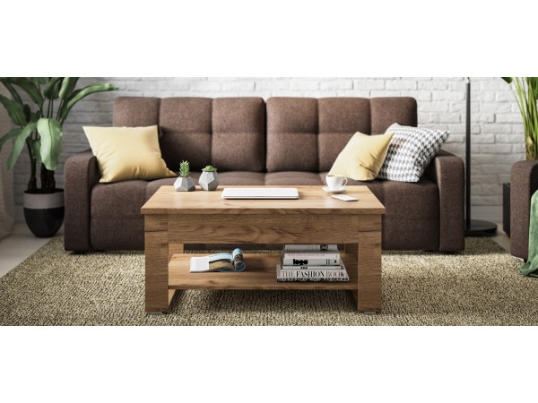 Журнальный стол LUX NEW Крафт табачный