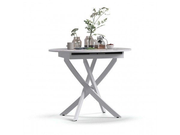 Стол Boss One Белый мрамор, Белый