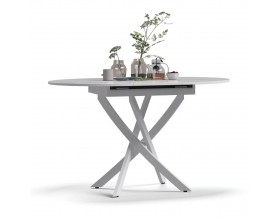 Стол Босс Белый мрамор, Белый