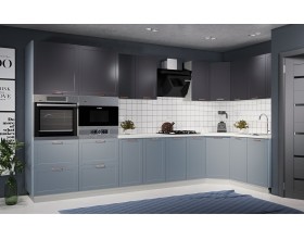 Кухня  Вариант фасада Квадро 3,65*1,65 м 