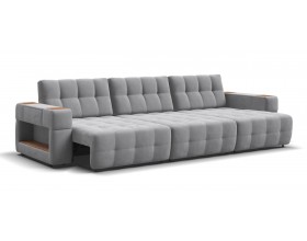 Босс ХО Макс диван Велюр Монолит сталь