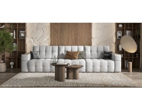 Босс ХО Макс диван Велюр Монолит сталь