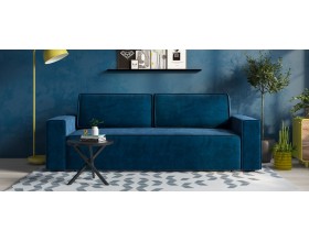 Норд диван Велюр Монолит синий