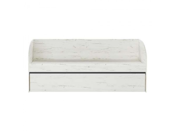 Кровать-софа "ГРЕТТА" со спальным местом Дуб Крафт белый - Антрацит