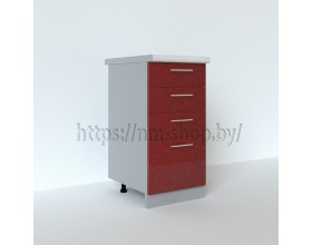 Шкаф нижний с ящиками ШНЯ 400