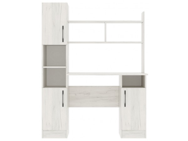 Письменно-компьютерный стол ПКС-6 Крафт белый