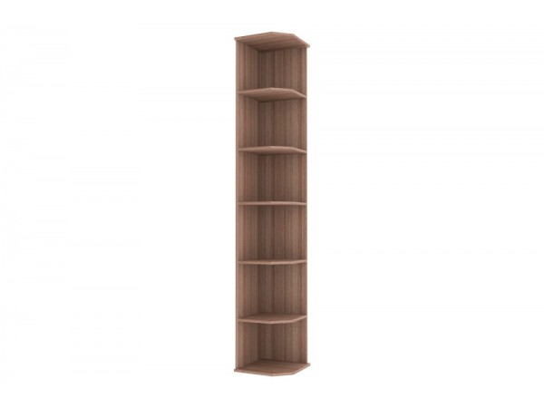 ИТАЛИЯ Шкаф торцевой ШТ-370 Шимо темный ИТАЛИЯ Шкаф торцевой ШТ-370 Шимо темный