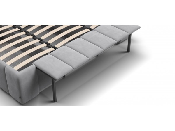 Кровать BOSS.XO 180*200 велюр Monolit сталь Кровать BOSS.XO 180*200 велюр Monolit сталь