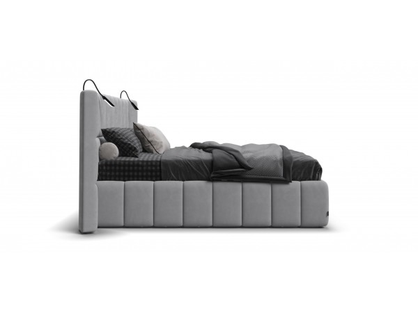 Кровать BOSS.XO 180*200 велюр Monolit сталь Кровать BOSS.XO 180*200 велюр Monolit сталь