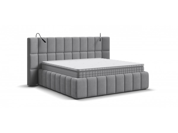 Кровать BOSS.XO 180*200 велюр Monolit сталь Кровать BOSS.XO 180*200 велюр Monolit сталь