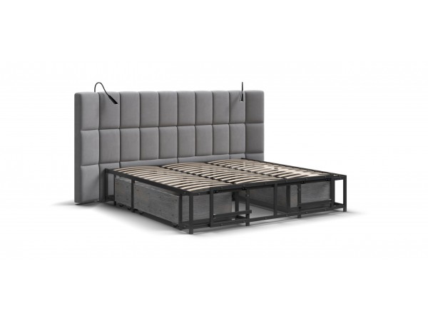 Кровать BOSS.XO 180*200 велюр Monolit сталь Кровать BOSS.XO 180*200 велюр Monolit сталь