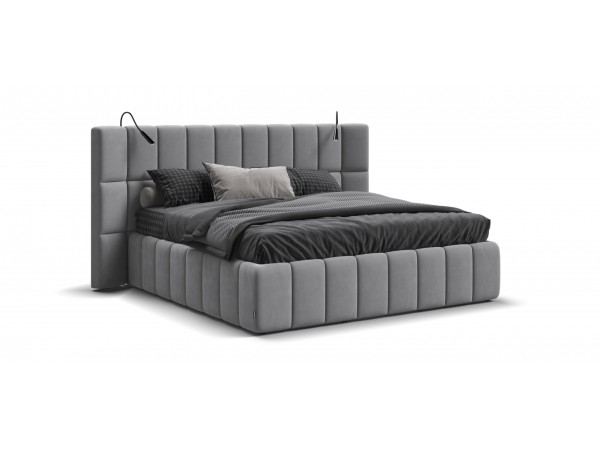 Кровать BOSS.XO 180*200 велюр Monolit сталь Кровать BOSS.XO 180*200 велюр Monolit сталь