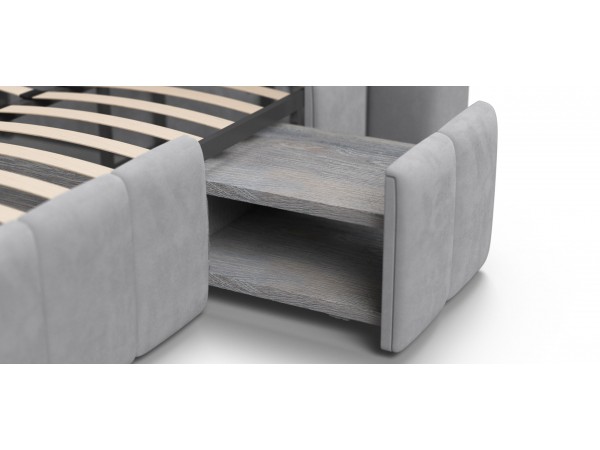 Кровать BOSS.XO 180*200 велюр Monolit сталь Кровать BOSS.XO 180*200 велюр Monolit сталь