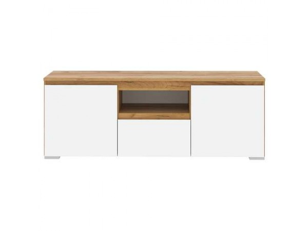 Тумба 2С1Я "ГРЕТТА" Дуб Крафт золотой - Белый