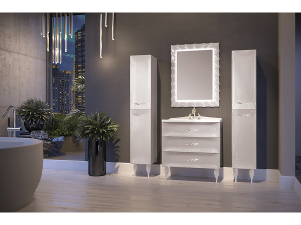 Зеркало Lumier 65*85 White