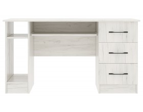 Письменно-компьютерный стол ПКС-4 Крафт белый