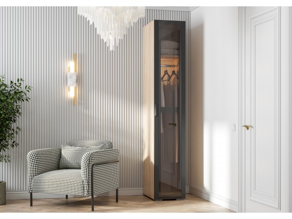 Пенал со стеклом Норд П02-400