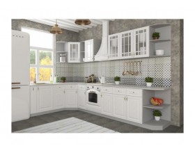 Кухня  Вариант фасада Гранд Белый 1,95*2,75 м