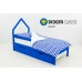 Детская кровать-домик мини Svogen синий
