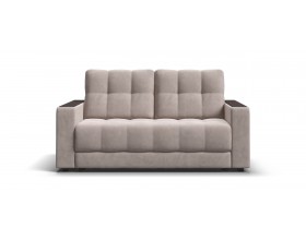 Диван Босс Маркет двухместный велюр Монолит латте