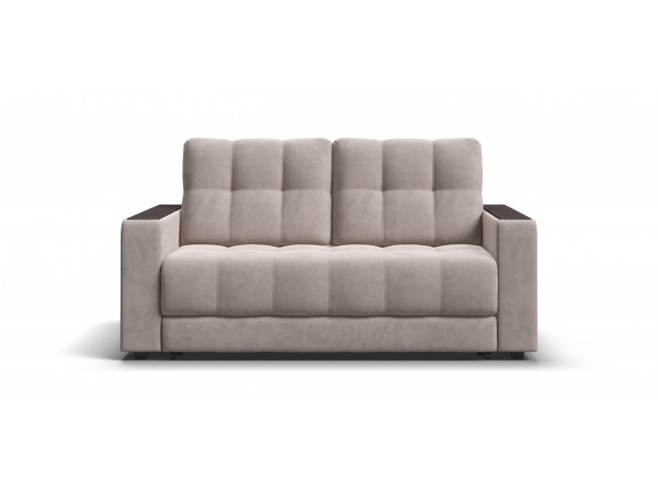 Диван Босс Маркет двухместный велюр Монолит латте