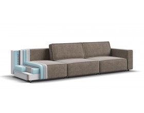 Диван Босс Софт Модуль MAX Велюр Роял тауп