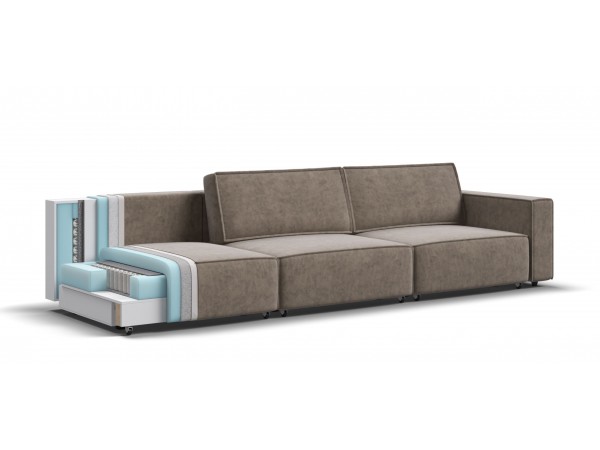 Диван BOSS SOFT MODOOL MAX Велюр Роял тауп