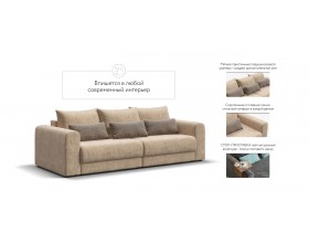 Модульный диван Ричмонд Модуль Велюр Роял шампань