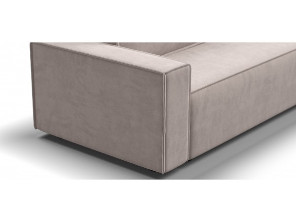 Диван Лофт велюр Монолит латте