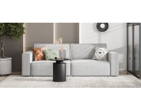 Диван Босс Софт Модуль велюр Монолит сталь