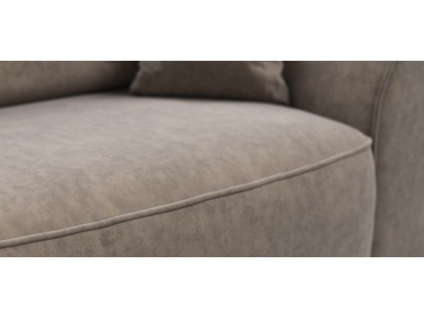 Диван Элит велюр Роял тауп