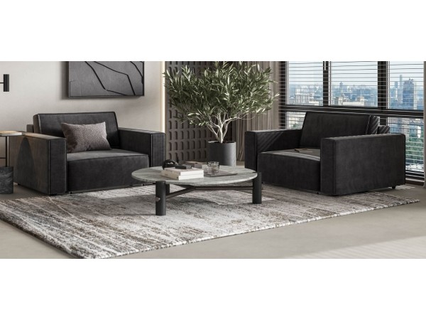 Кресло BOSS SOFT MODOOL Вельвет CORD графит