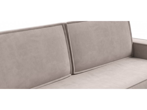 Диван Лофт велюр Монолит латте