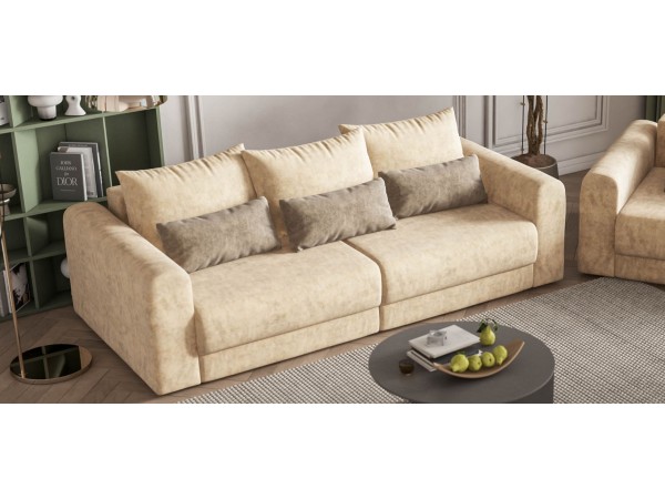 Модульный диван РИЧМОНД MODOOL Велюр Роял шампань