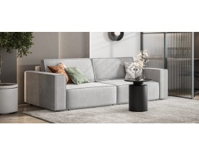 Диван Босс Софт Модуль велюр Монолит сталь