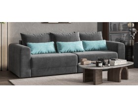 Модульный диван Ричмонд Модуль Велюр Монолит серый