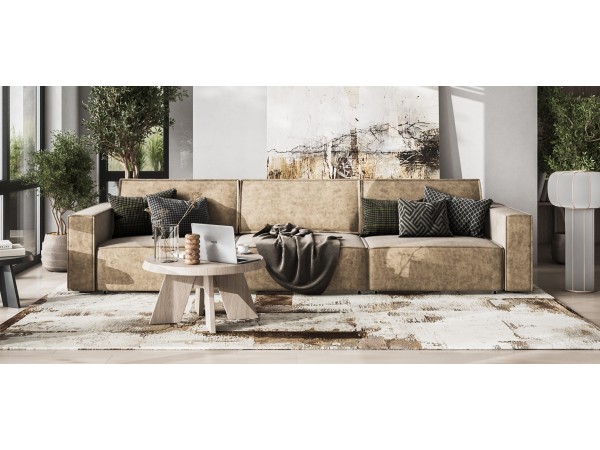 Диван BOSS SOFT MODOOL MAX Велюр Роял тауп