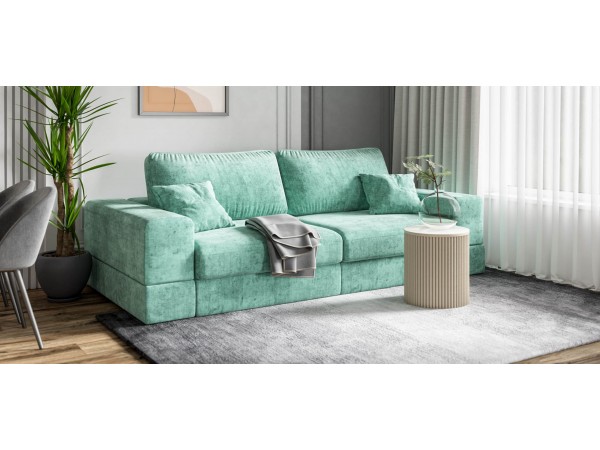 Диван-кровать BOSS MODOOL шенилл Gloss минт