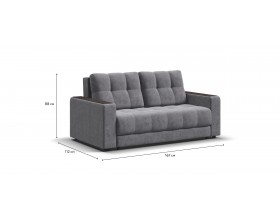 Босс двухместный диван Велюр Роял агат