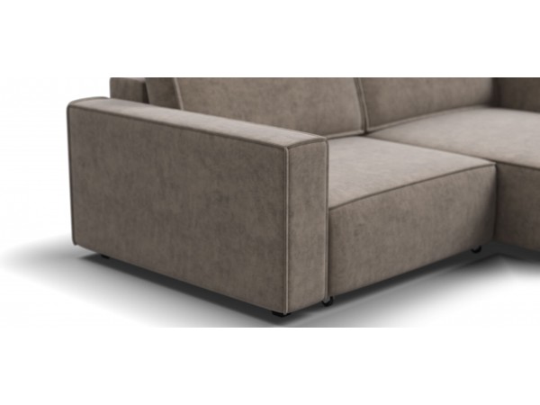 Угловой диван Босс Софт Модуль Велюр Роял тауп