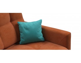Босс Про Лофт диван Велюр Алькантара оранж