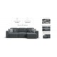 Угловой диван KING SE Шенилл IQ серый
