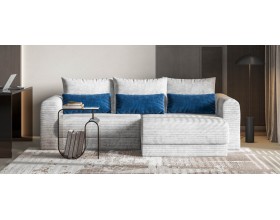 Модульный угловой диван Ричмонд Модуль Вельвет Корд серый