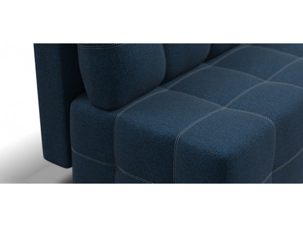 Диван Уют мини Рогожка Мальмо синий