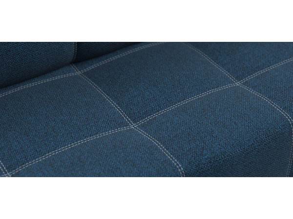 Диван Уют мини Рогожка Мальмо синий