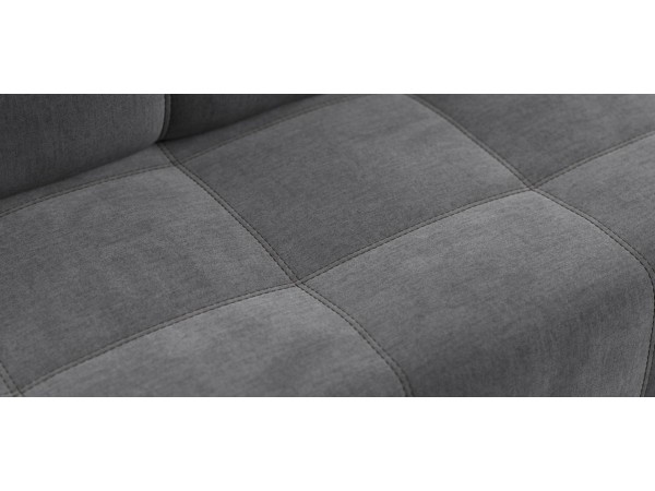 Диван Уют мини велюр Монолит серый