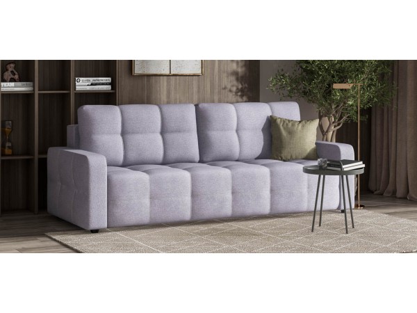 Диван Уют Рогожка Мальмо платина